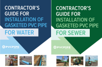Cover image: Contractor's Guide for Installation of Gasketed PVC Pipe for Water / for Sewer 1st edition 9780831136338