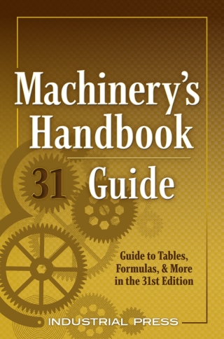 Imagen de portada: Machinery's Handbook Guide 31st edition 9780831143312
