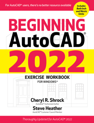 Titelbild: Beginning AutoCAD® 2022 Exercise Workbook 9780831136666