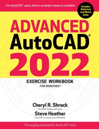 Cover image: Advanced AutoCAD® 2022 Exercise Workbook 9780831136673