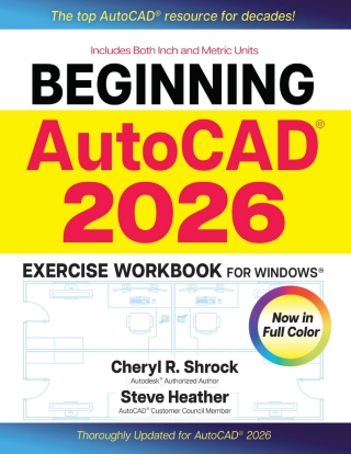 Cover image: Beginning AutoCAD® 2026 Exercise Workbook 9780831137007