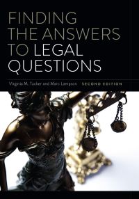 Cover image: Finding the Answers to Legal Questions 2nd edition 9780838915691