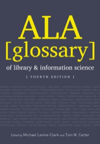 Cover image: ALA Glossary of Library and Information Science 4th edition 9780838911112