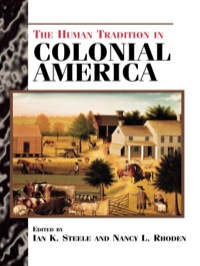 Cover image: The Human Tradition in Colonial America 9780842027007