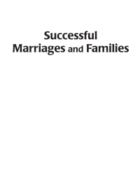 Imagen de portada: Successful Marriages and Families: Proclamation Principles and Research Perspectives 1st edition 9780842528030