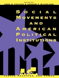 Cover image: Social Movements and American Political Institutions 9780847683574