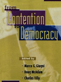 Cover image: From Contention to Democracy 9780847691067