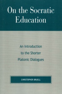 Cover image: On the Socratic Education 9780847694020