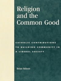 Cover image: Religion and the Common Good 9780847694365