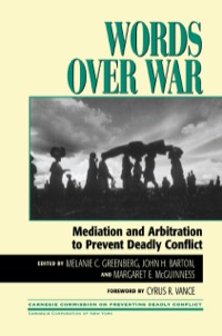 Cover image: Words Over War 9780847698929