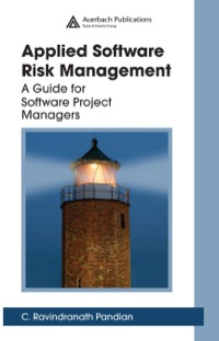 Imagen de portada: Applied Software Risk Management 1st edition 9780367453299