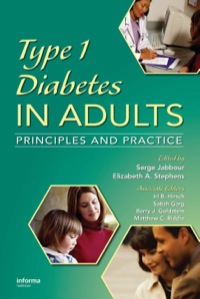 Imagen de portada: Type 1 Diabetes in Adults 1st edition 9780367388270