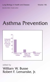 Titelbild: Asthma Prevention 1st edition 9780824754099