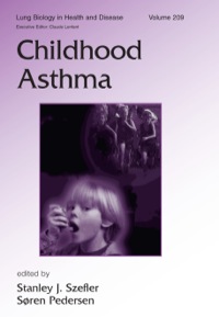 Cover image: Childhood Asthma 1st edition 9780367392062