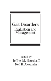 Cover image: Gait Disorders 1st edition 9780824723934