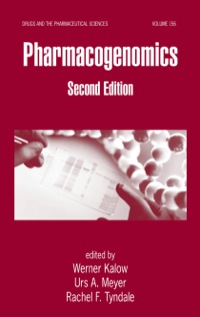 Cover image: Pharmacogenomics 2nd edition 9781574448788