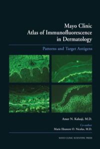 Omslagafbeelding: Mayo Clinic Atlas of Immunofluorescence in Dermatology 1st edition 9780367390976