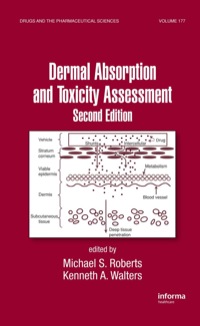 Imagen de portada: Dermal Absorption and Toxicity Assessment 2nd edition 9780849375910