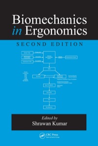 表紙画像: Biomechanics in Ergonomics 2nd edition 9780849379086