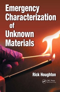 Imagen de portada: Emergency Characterization of Unknown Materials 1st edition 9780849379680