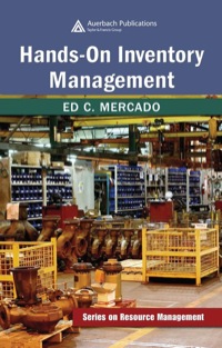 Omslagafbeelding: Hands-On Inventory Management 1st edition 9780849383267