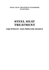 Cover image: Steel Heat Treatment 1st edition 9780367390280
