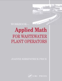 Cover image: Applied Math for Wastewater Plant Operators - Workbook 1st edition 9780877628101