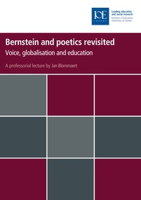 صورة الغلاف: Bernstein and poetics revisited