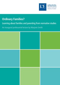 Cover image: Ordinary Families? 1st edition