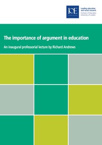 Cover image: The importance of argument in education 1st edition