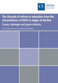 Cover image: The lifecycle of reform in education from the circumstances of birth to stages of decline