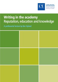 Cover image: Writing in the academy