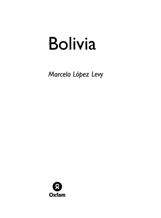 Cover image: Bolivia 9780855984557