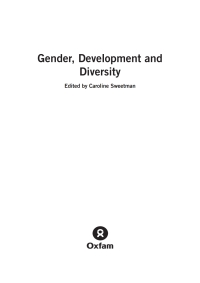 Omslagafbeelding: Gender, Development, and Diversity 9780855985318