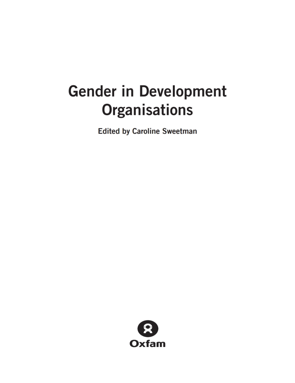 Gender in Development Organisations