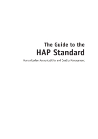 Cover image: The Guide to the HAP Standard 1st edition 9780855987619