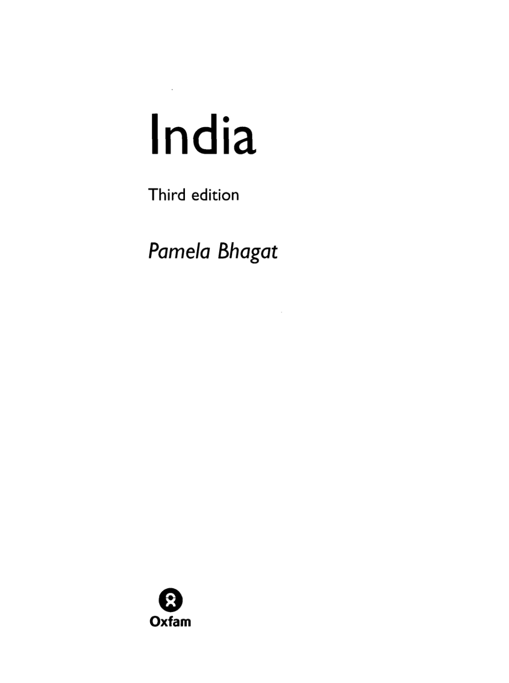 India 3rd Edition