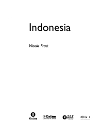 Cover image: Indonesia 9780855984816