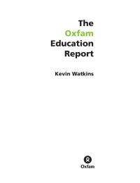 Omslagafbeelding: The Oxfam Education Report 9780855984281