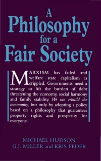 Cover image: A Philosophy for a Fair Society 9780856831591