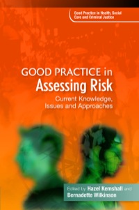 Cover image: Good Practice in Assessing Risk 9781849050593