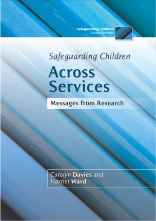 Imagen de portada: Safeguarding Children Across Services 9781849051248