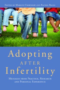 Cover image: Adopting after Infertility 9781849050289