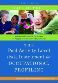 Cover image: The Pool Activity Level (PAL) Instrument for Occupational Profiling 4th edition 9781849052214