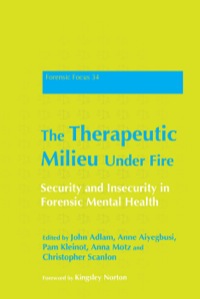 Imagen de portada: The Therapeutic Milieu Under Fire 9781849052580