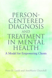 Cover image: Person-Centered Diagnosis and Treatment in Mental Health 9781849058865