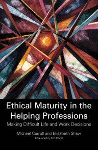 Imagen de portada: Ethical Maturity in the Helping Professions 9781849053877