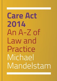 Cover image: Care Act 2014 9781849055598