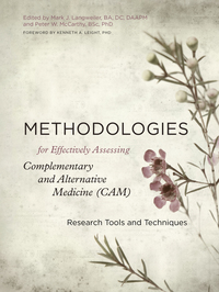 Imagen de portada: Methodologies for Effectively Assessing Complementary and Alternative Medicine (CAM) 9781848192515