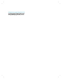 Imagen de portada: Principles and Practice of Homeopathy 9781848192652
